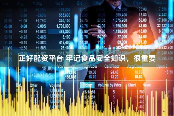 正好配资平台 牢记食品安全知识，很重要