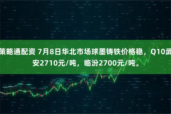 策略通配资 7月8日华北市场球墨铸铁价格稳，Q10武安2710元/吨，临汾2700元/吨。